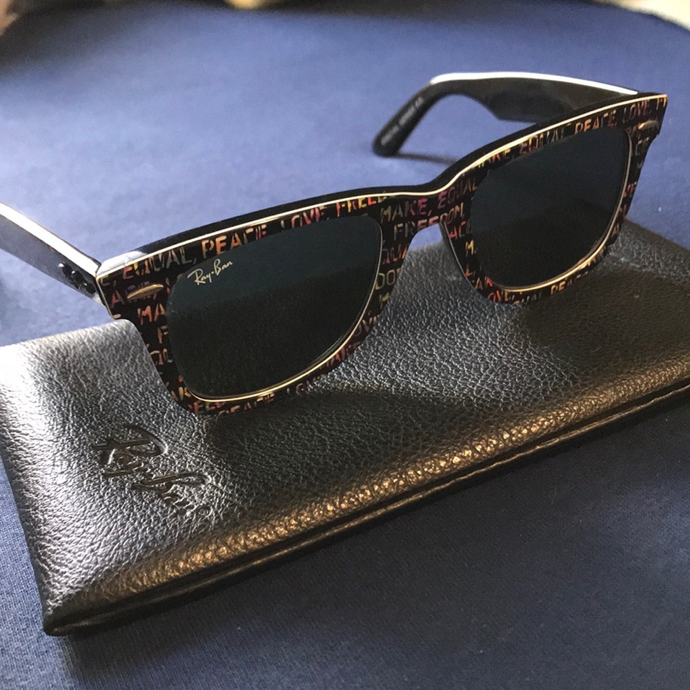 Ray-Bans Wayfarer - Peace Love Freedom Special #5